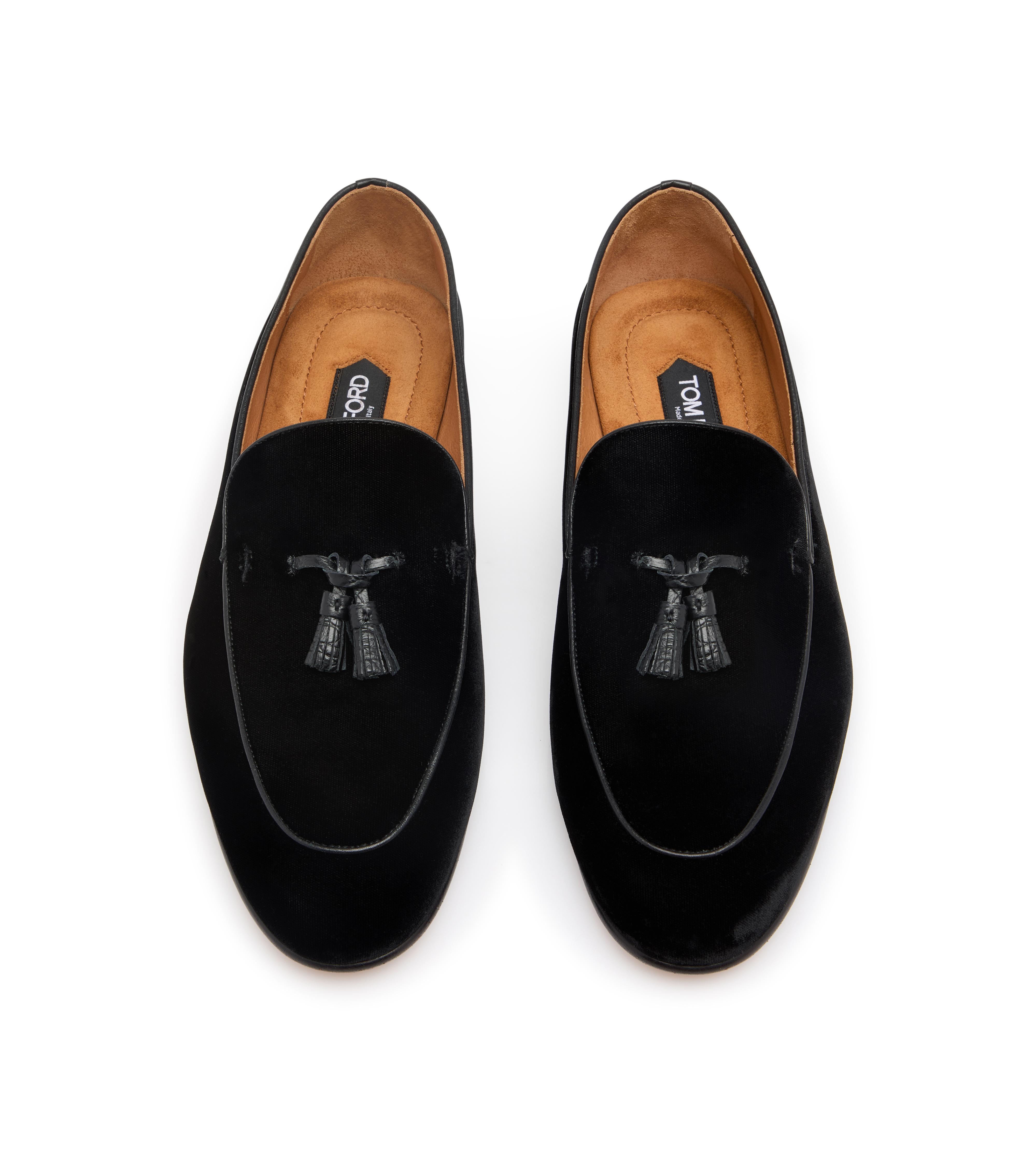 TOM FORD Nicolas Tasselled Patent-Leather Loafers for Men