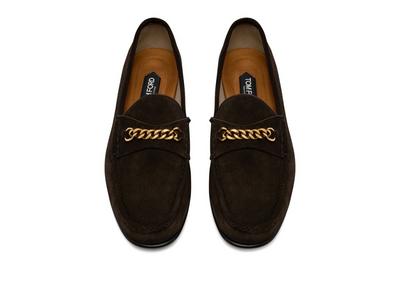 SUEDE YORK CHAIN LOAFER image number 1