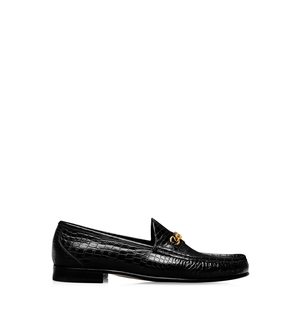 PRINTED CROC YORK CHAIN LOAFER image number 0