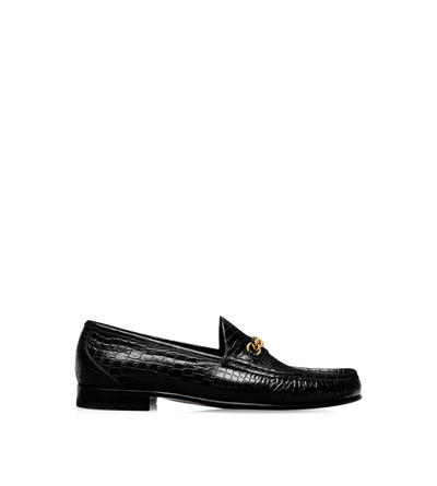 PRINTED CROC YORK CHAIN LOAFER image number 0