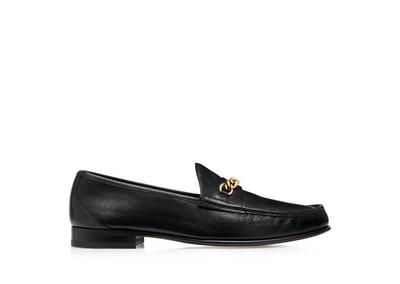 GRAIN LEATHER YORK CHAIN LOAFER image number 0