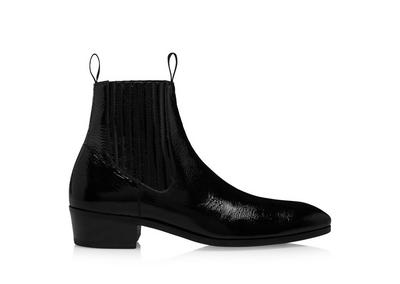 CRACKLED PATENT BAILEY CHELSEA BOOT image number 0
