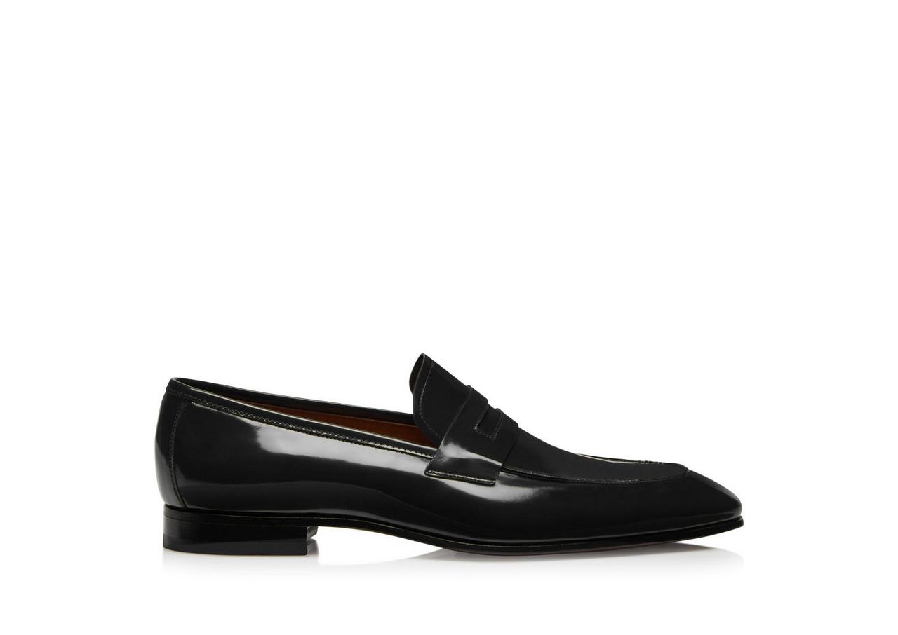 Black patent best sale penny loafers