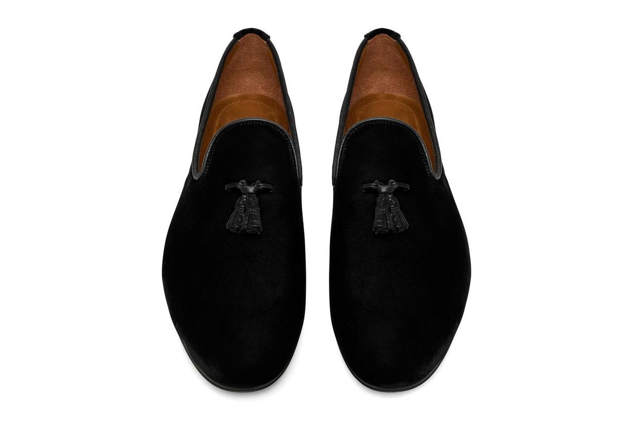 VELVET NICOLAS TASSEL SLIPPER image number 1