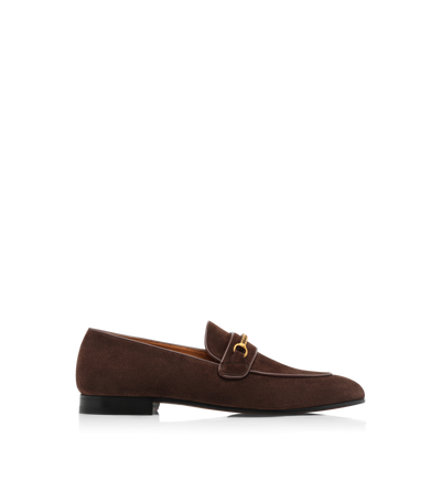 SUEDE LIAM CHAIN LOAFER image number 0