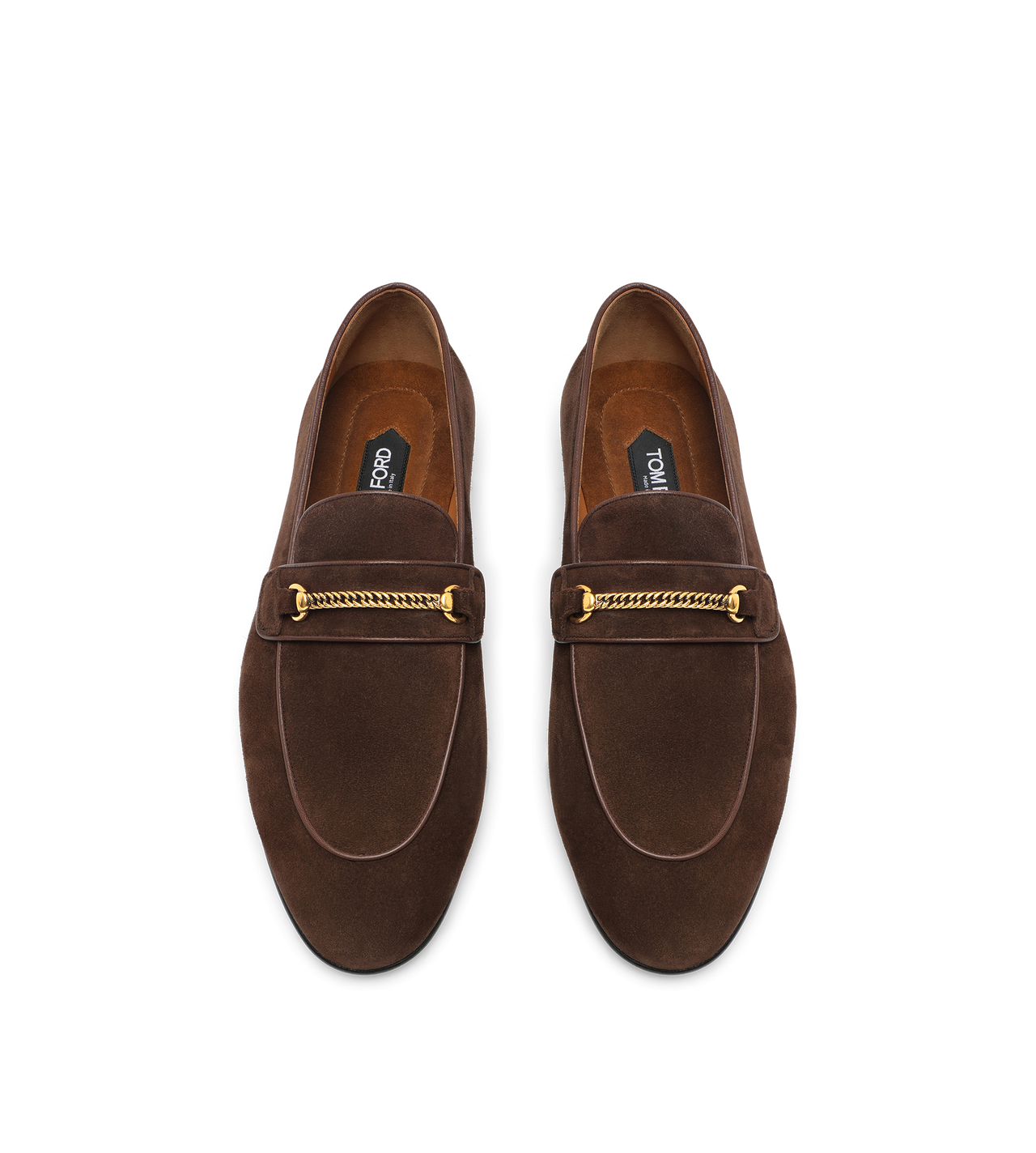 SUEDE LIAM CHAIN LOAFER image number 1