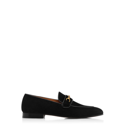 SUEDE LIAM CHAIN LOAFER image number 0