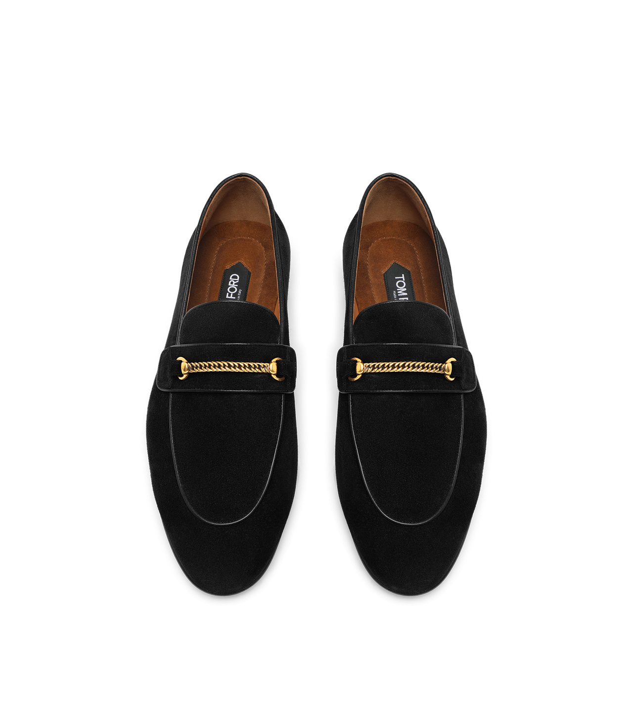 SUEDE LIAM CHAIN LOAFER image number 1