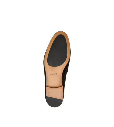 SUEDE LIAM CHAIN LOAFER image number 3