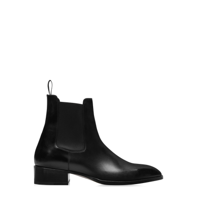 BURNISHED LEATHER HAINAUT CHELSEA BOOT image number 0