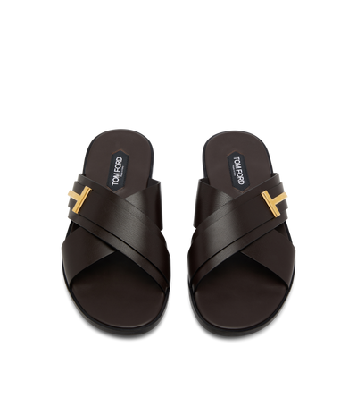 GRAIN LEATHER PRESTON SANDAL image number 1