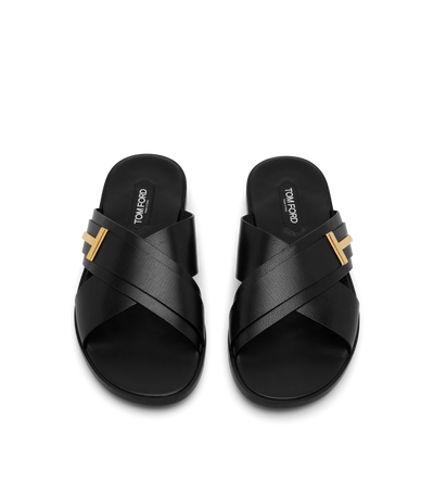 GRAIN LEATHER PRESTON SANDAL image number 1