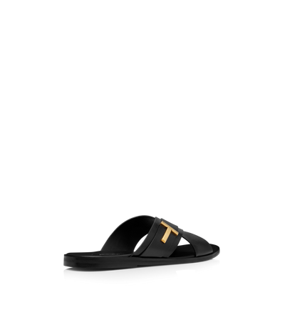 GRAIN LEATHER PRESTON SANDAL image number 2