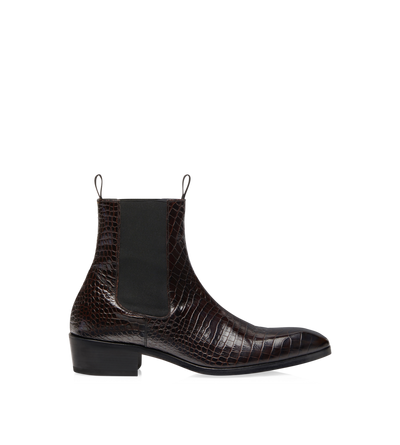 PRINTED CROC BAILEY CHELSEA BOOT image number 0