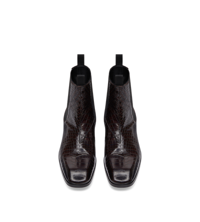 PRINTED CROC BAILEY CHELSEA BOOT image number 1