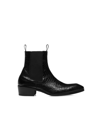 PRINTED CROC BAILEY CHELSEA BOOT image number 0