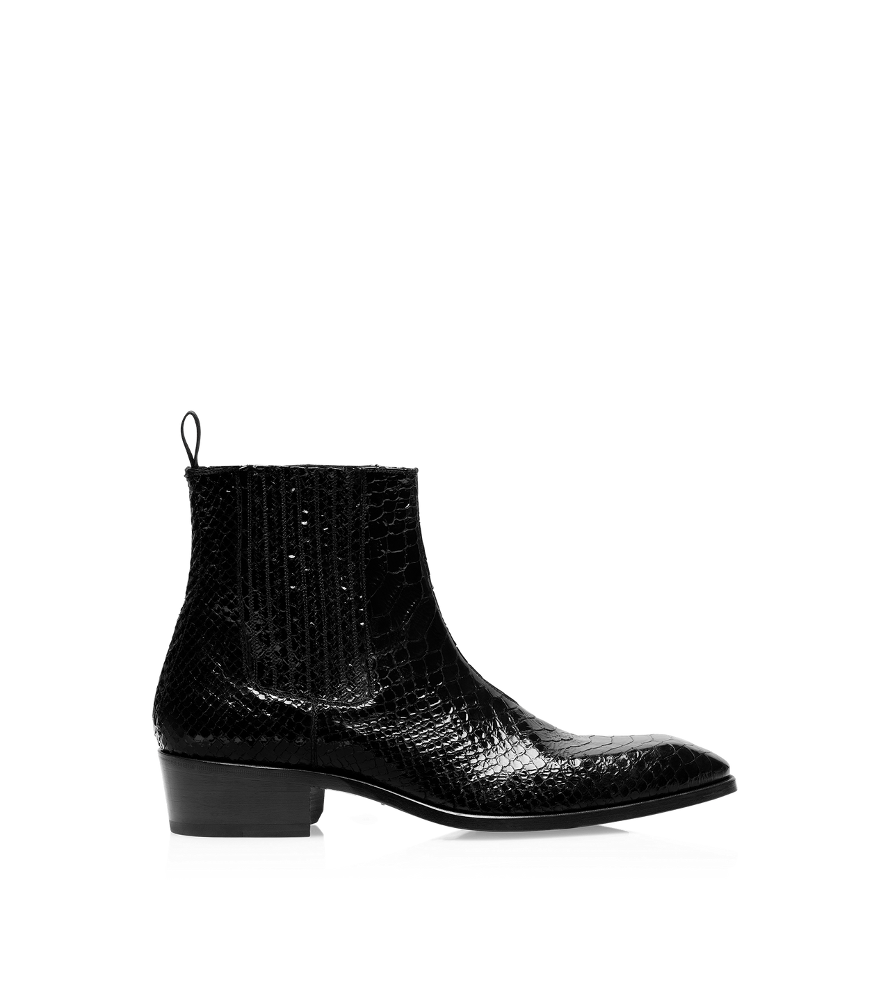 STAMPED PYTHON KENNETH CHELSEA BOOT image number 0