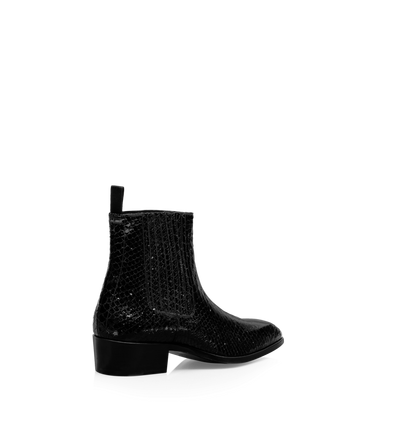 STAMPED PYTHON KENNETH CHELSEA BOOT image number 2