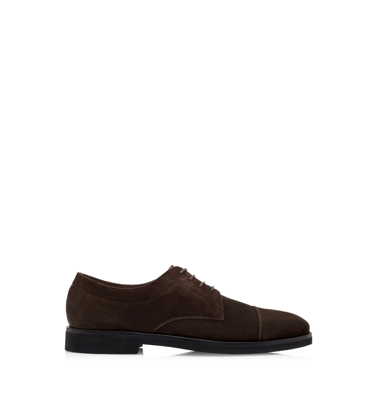 SUEDE LIGHT SOLE DERBY LACE-UP image number 0