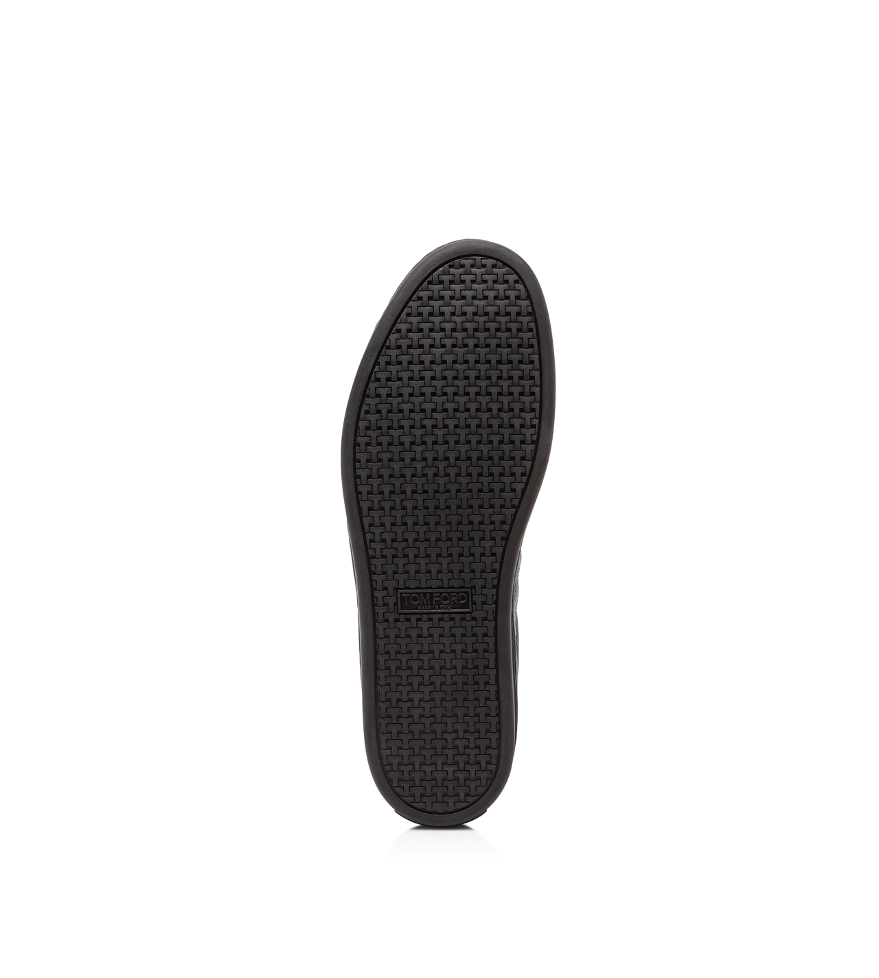 TOM FORD LEATHER BLACK SNEAKER WARWICK EN CUIR FLEUR&nbsp;