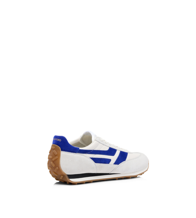 SMOOTH LEATHER AND SUEDE MICK SNEAKER image number 2