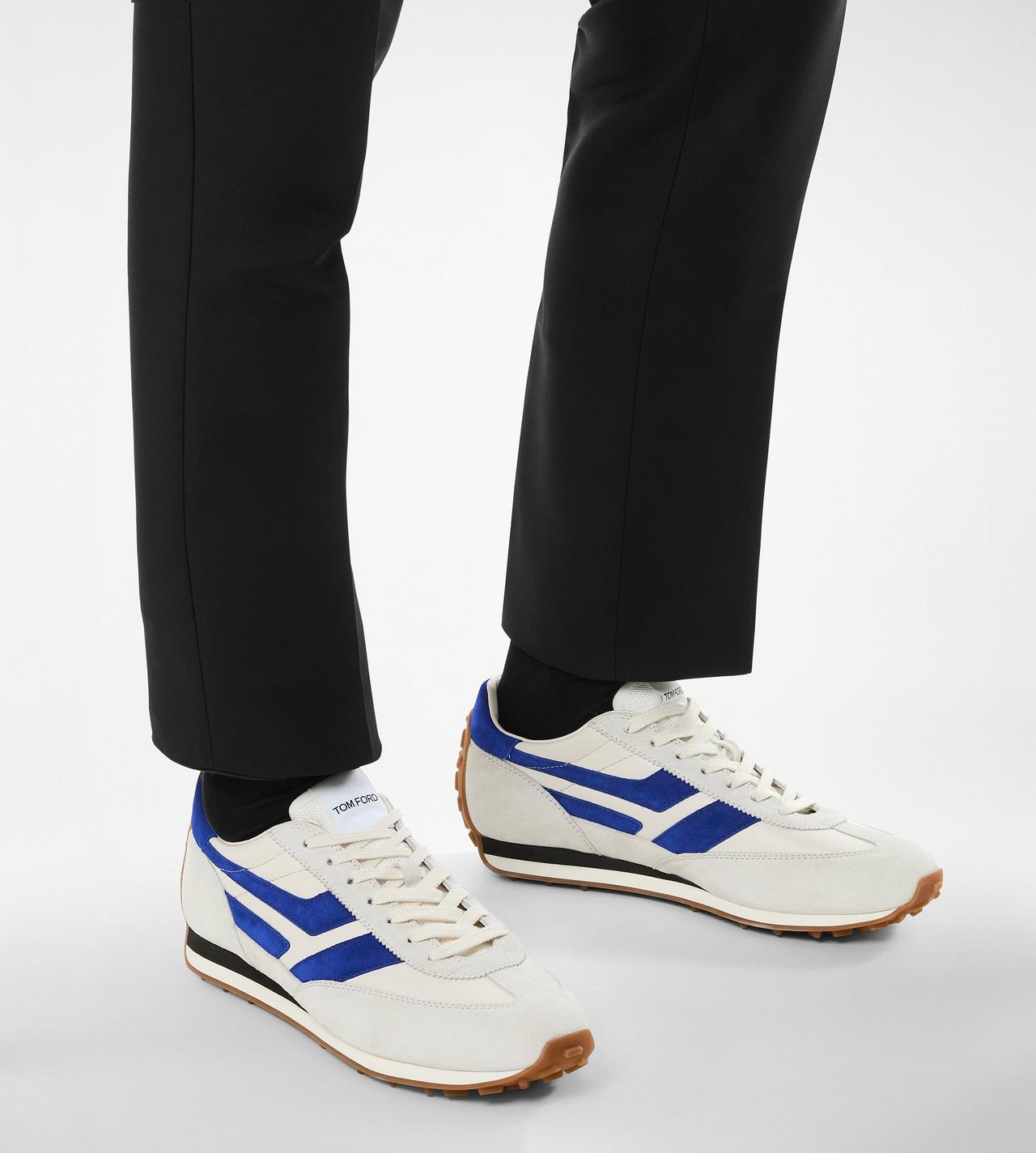 SMOOTH LEATHER AND SUEDE MICK SNEAKER image number 5