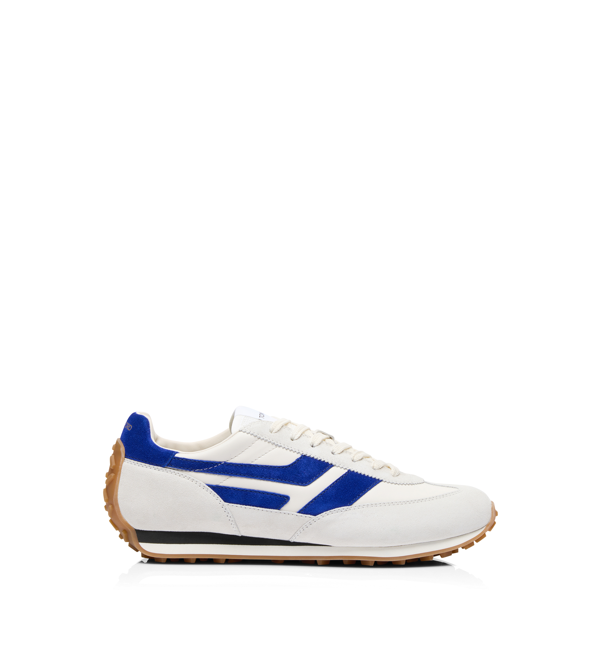 SNEAKER DE PIEL SUAVE Y ANTE MICK