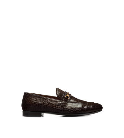 PRINTED CROC GIGI CHAIN LOAFER image number 0