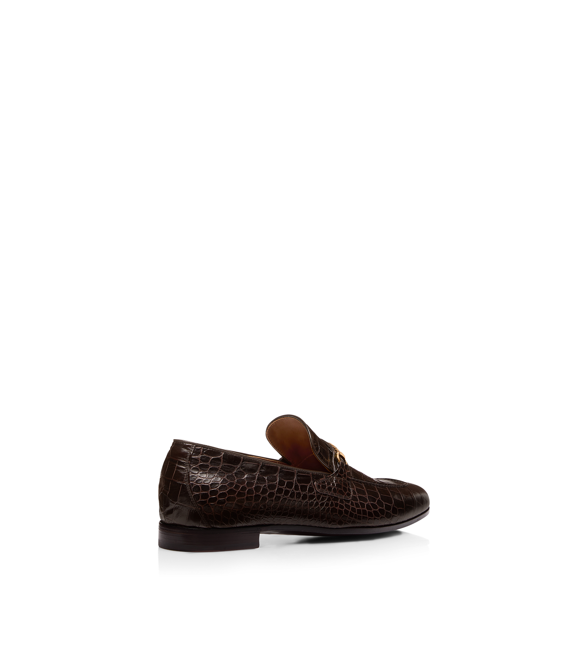 PRINTED CROC GIGI CHAIN LOAFER | Tom Ford Fashion