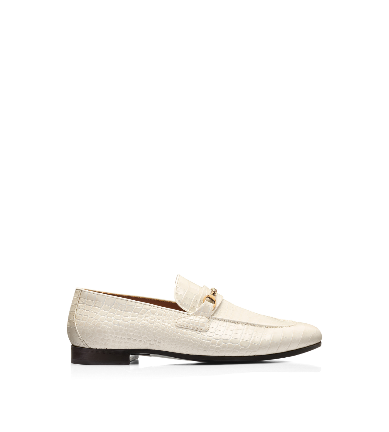 PRINTED CROC GIGI CHAIN LOAFER image number 0