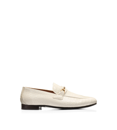 PRINTED CROC GIGI CHAIN LOAFER image number 0