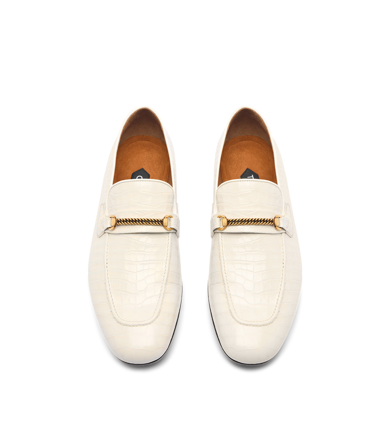 PRINTED CROC GIGI CHAIN LOAFER image number 1