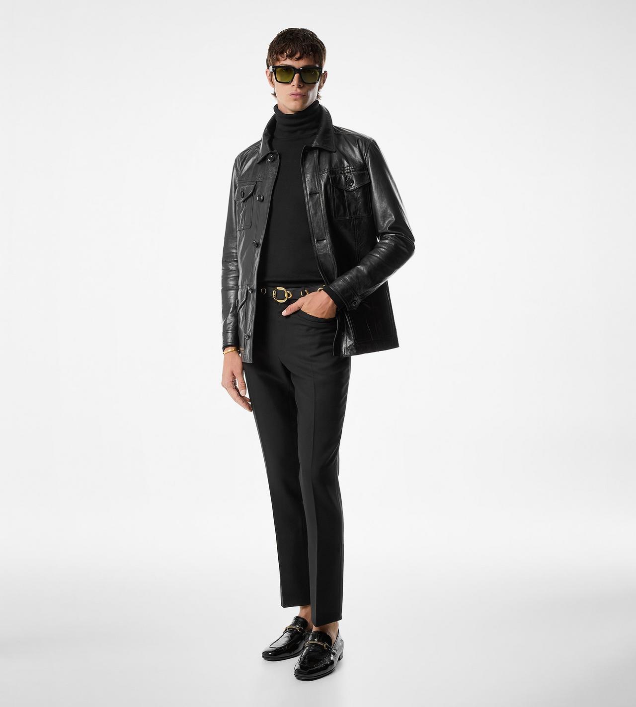 PRINTED EEL GIGI CHAIN LOAFER image number 4