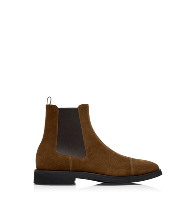 SUEDE LIGHT SOLE CHELSEA BOOT image number 0