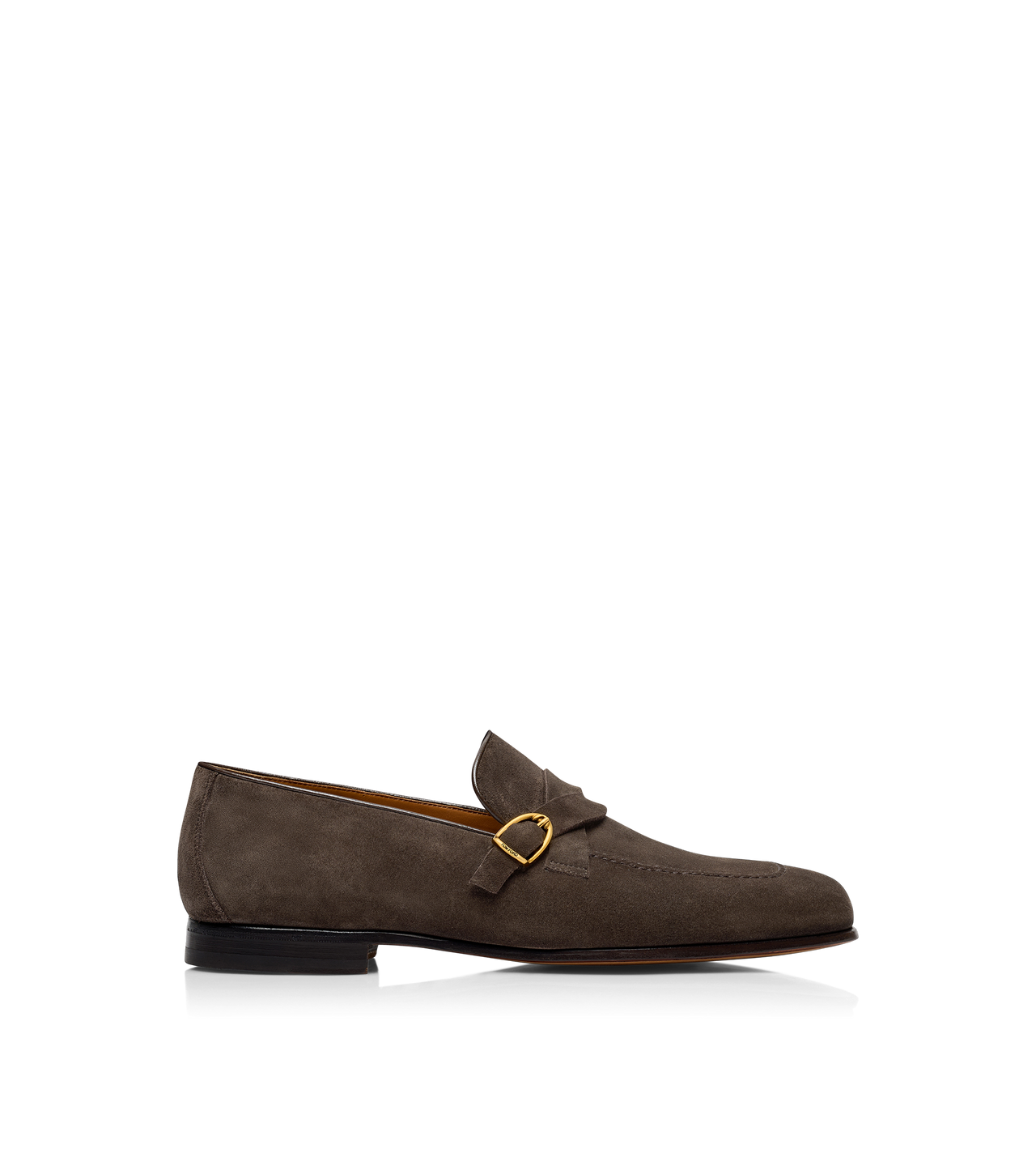 SUEDE GIGI TWISTED BAND BUCKLE LOAFER image number 0