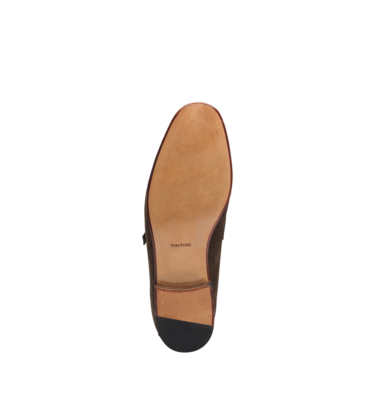 SUEDE GIGI TWISTED BAND BUCKLE LOAFER image number 3