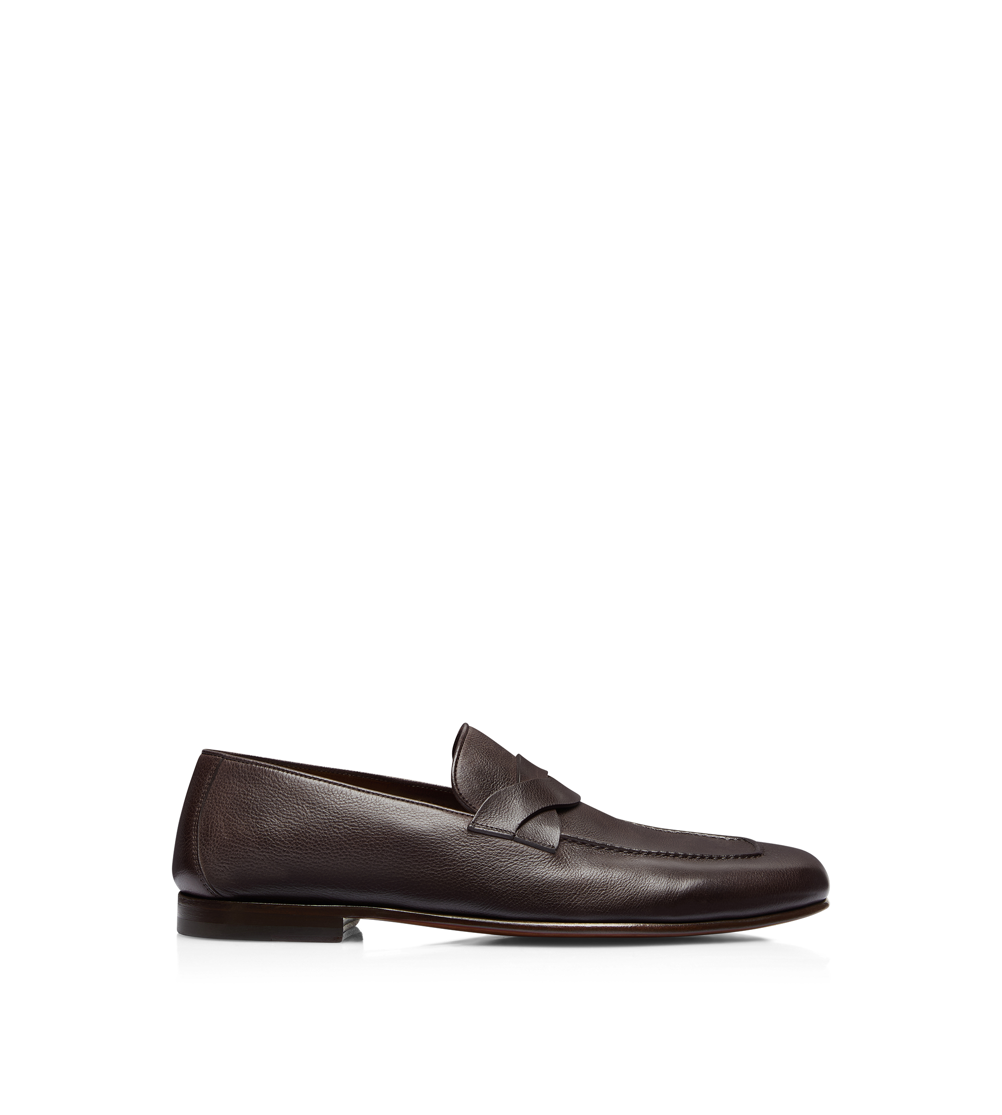 SOFT SUPPLE LEATHER GIGI TWISTED BAND LOAFER