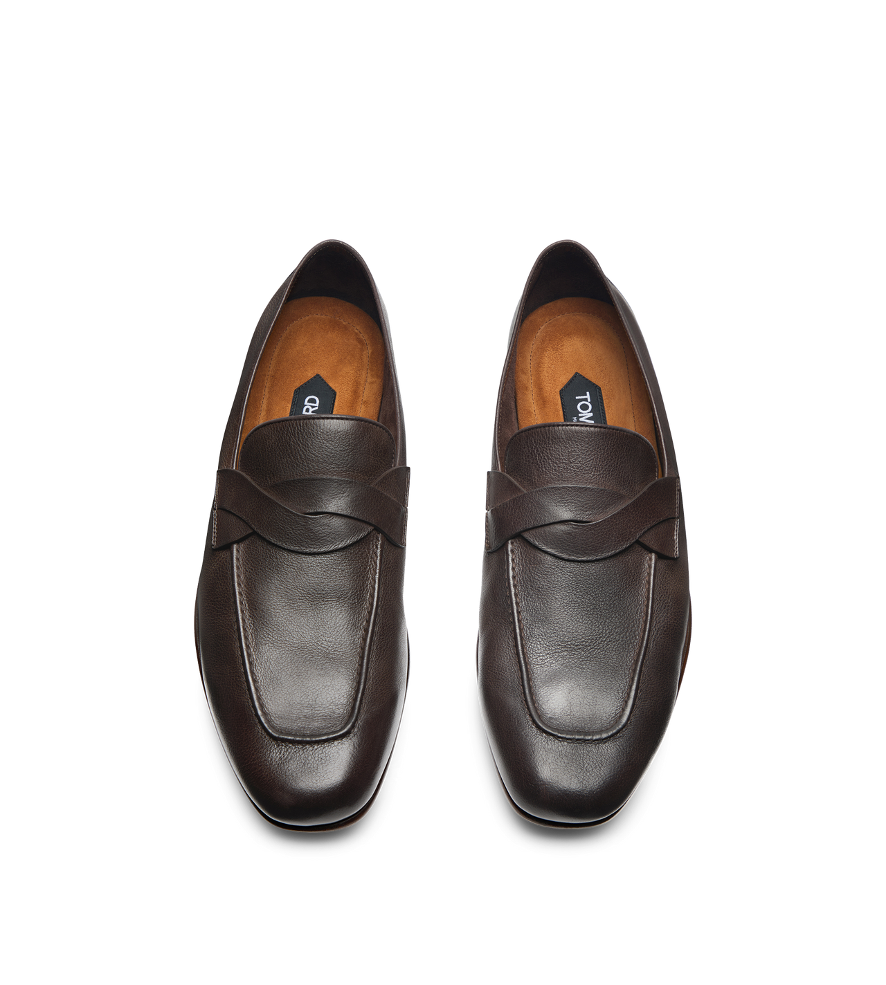 SOFT SUPPLE LEATHER GIGI TWISTED BAND LOAFER image number 1