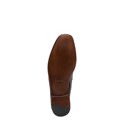 SOFT SUPPLE LEATHER GIGI TWISTED BAND LOAFER image number 3