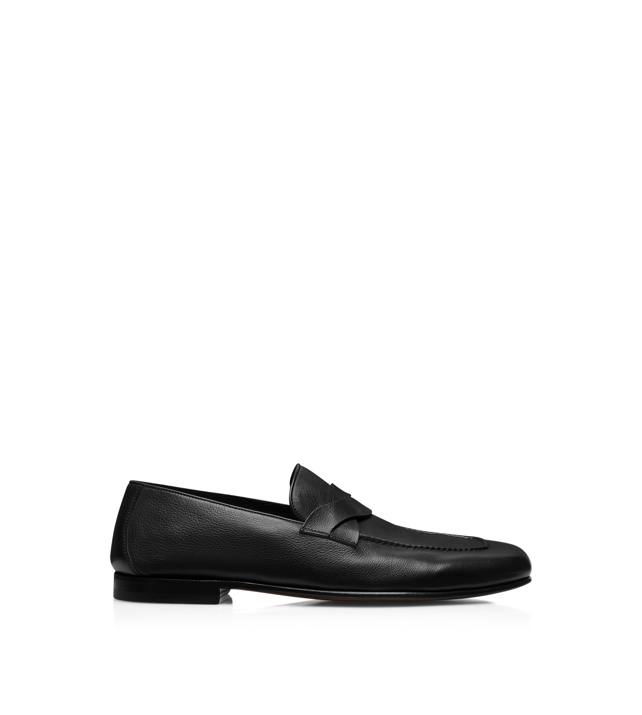 SOFT SUPPLE LEATHER GIGI TWISTED BAND LOAFER image number 0
