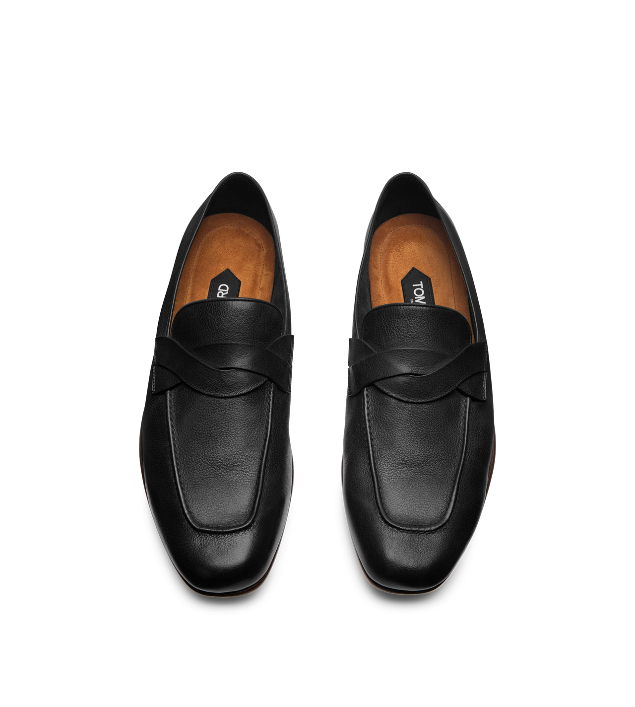 SOFT SUPPLE LEATHER GIGI TWISTED BAND LOAFER image number 1