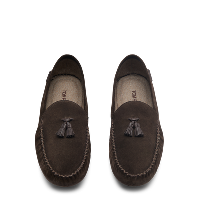 SUEDE AND WOOL LINED HOWARD INDOOR SLIPPER image number 1