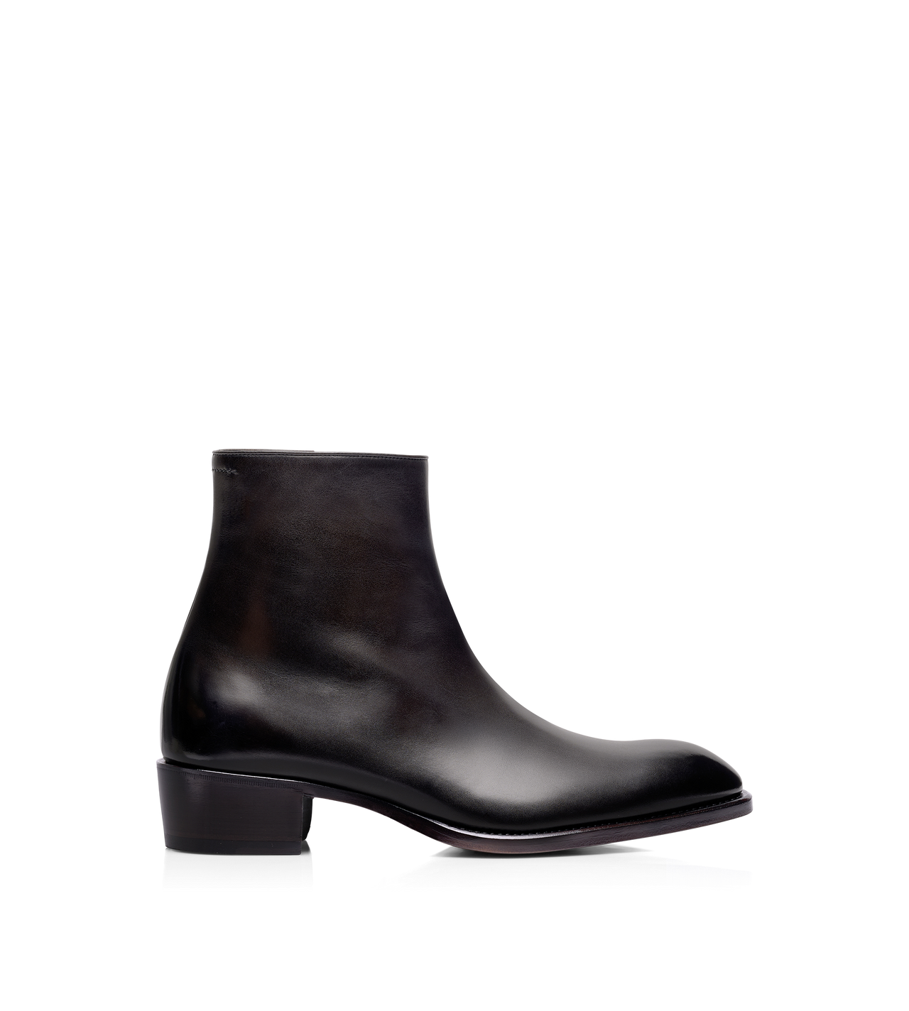 BURNISHED LEATHER VINCENT BOOT image number 0