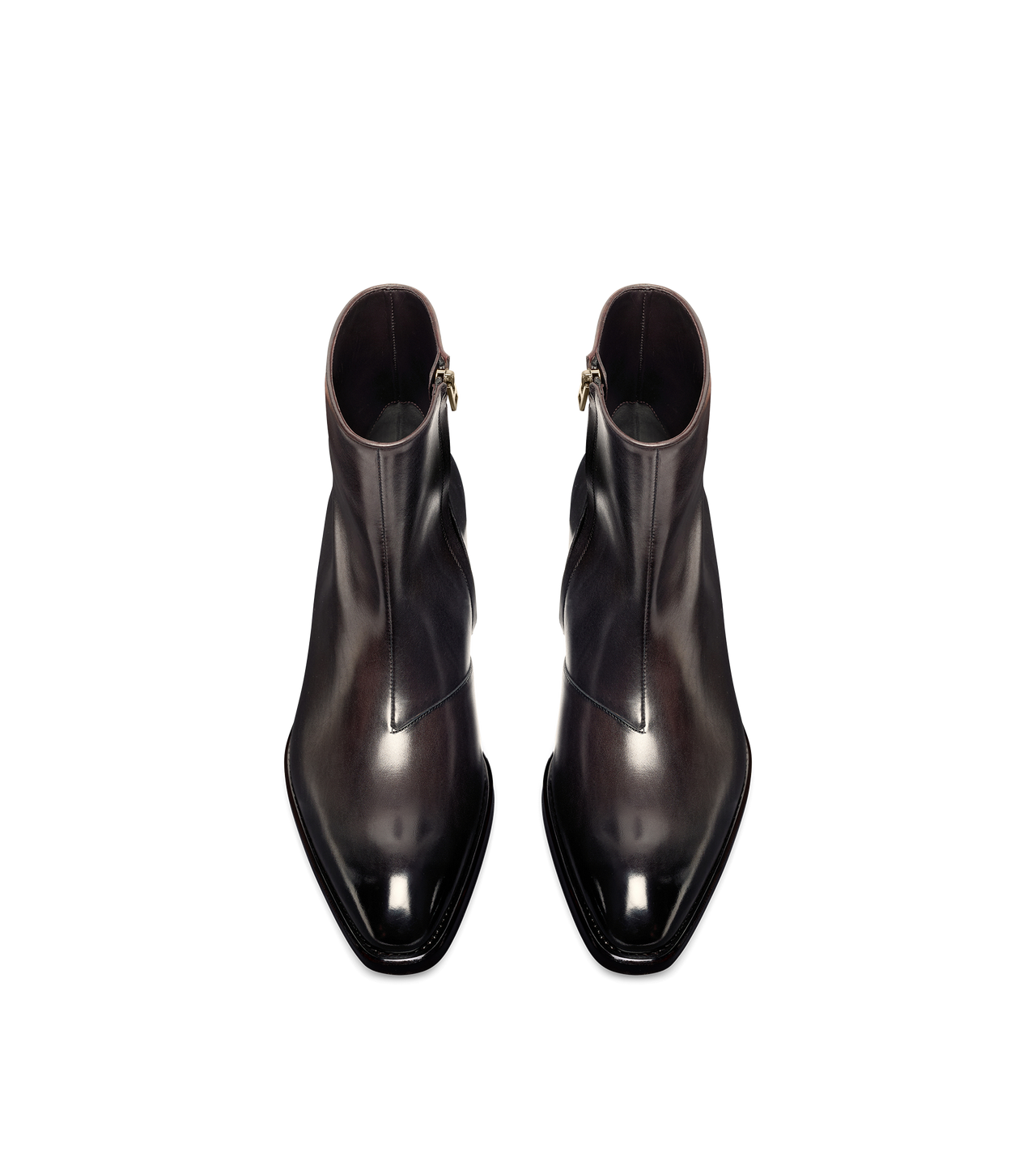 BURNISHED LEATHER VINCENT BOOT image number 1