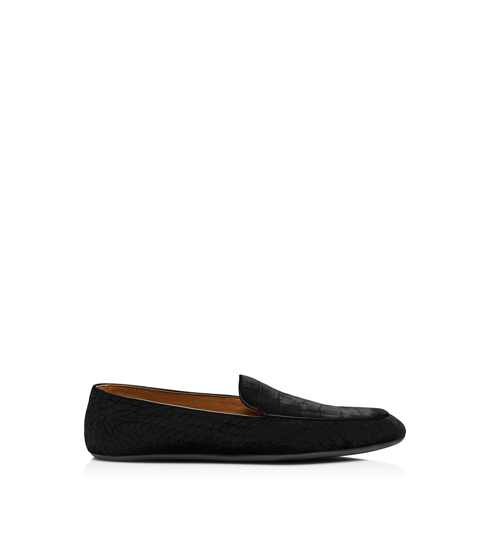 ZAPATILLAS DE TERCIOPELO DE COCODRILO ESTAMPADAS