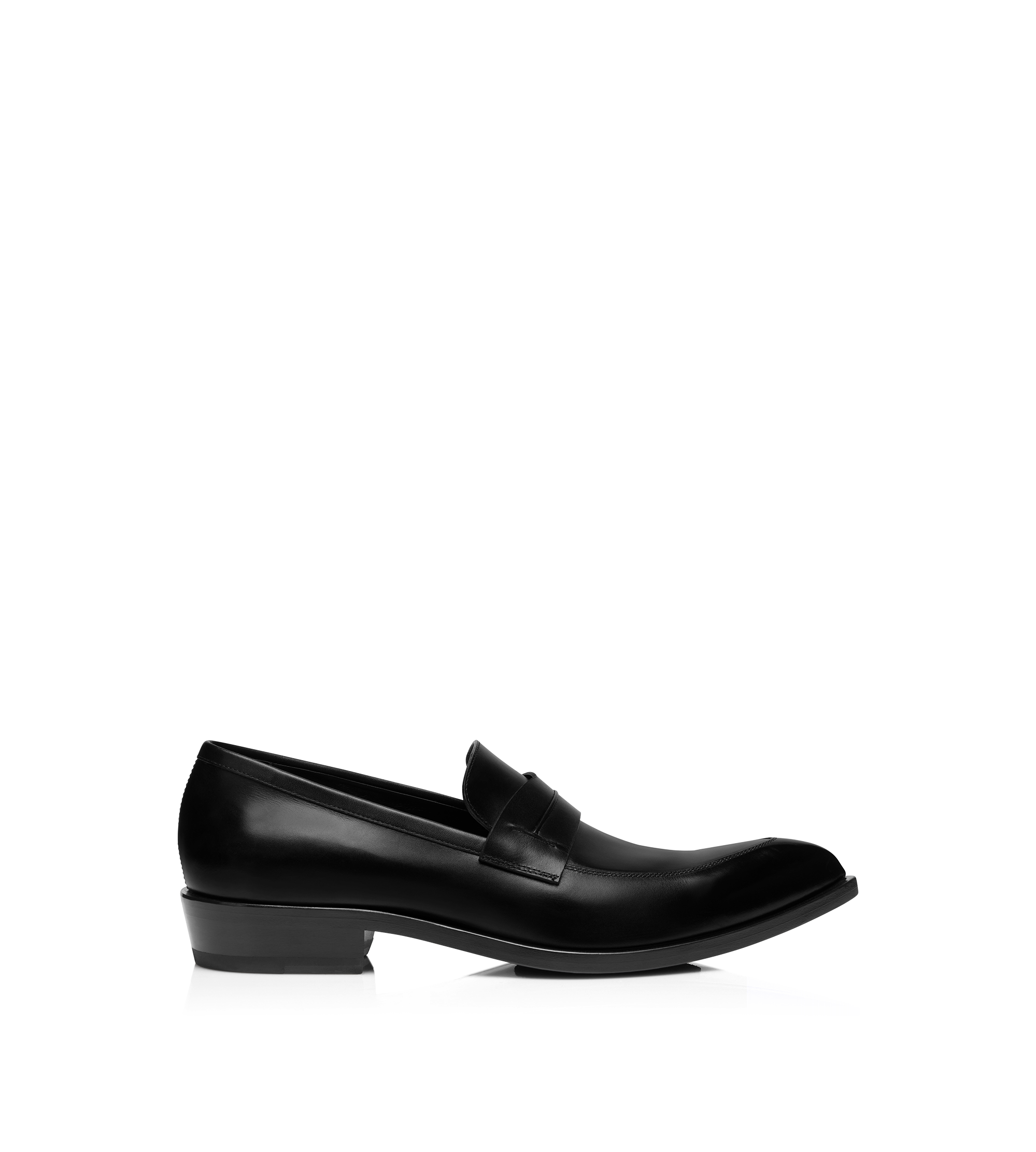 BURNISHED LEATHER LOAFER
