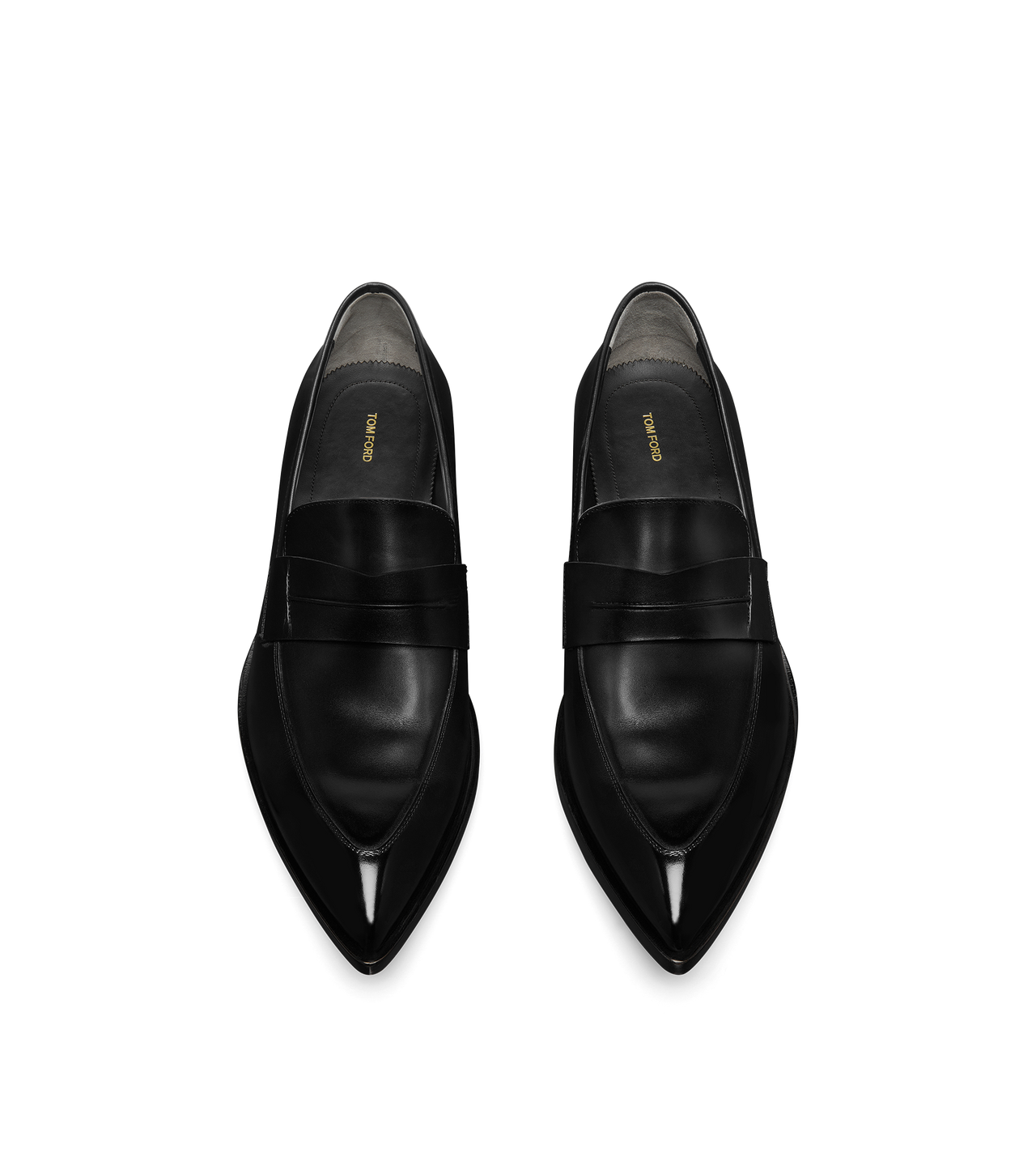 BURNISHED LEATHER LOAFER image number 1
