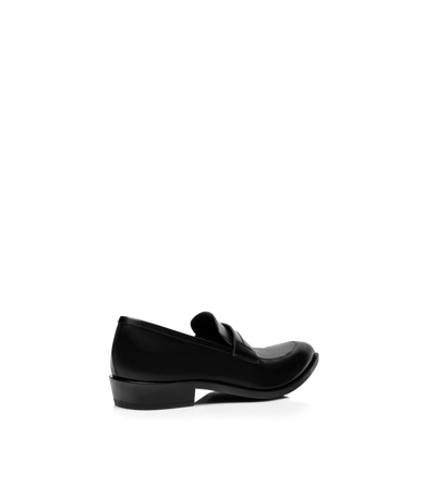 BURNISHED LEATHER LOAFER image number 2