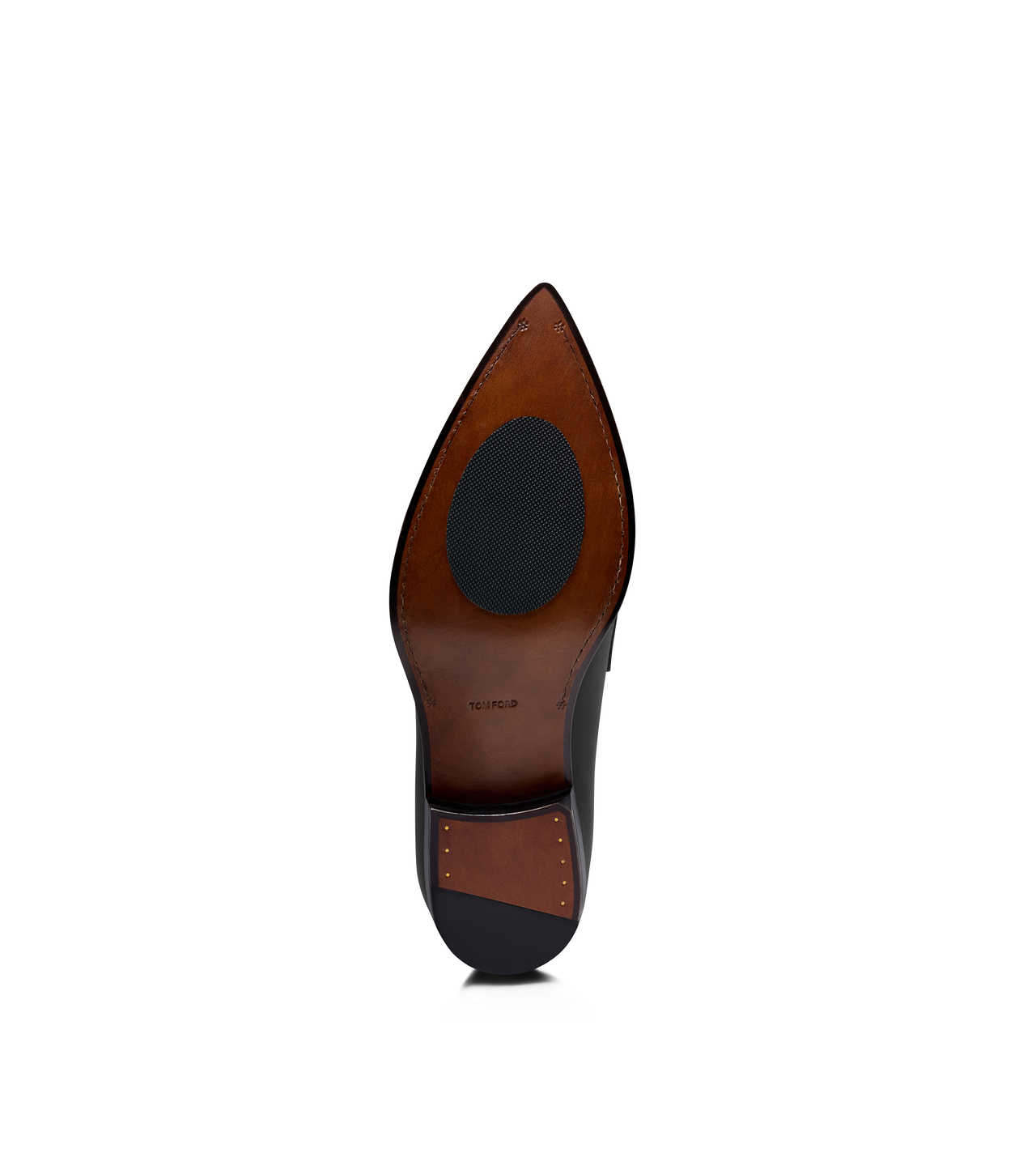 BURNISHED LEATHER LOAFER image number 3