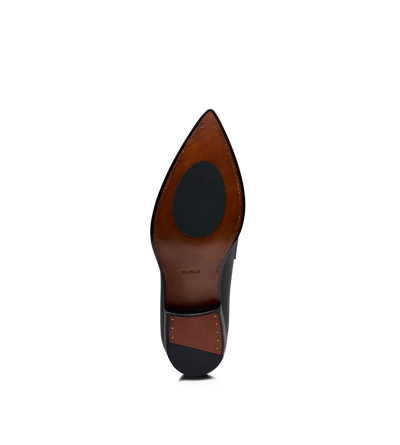 BURNISHED LEATHER LOAFER image number 3
